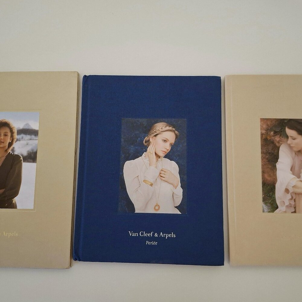3 VAN CLEEF & ARPELS CATALOG BOOKS